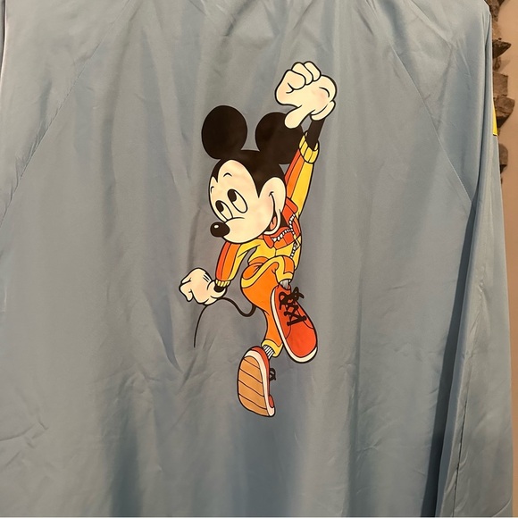 Disney Parks NWT Mickey Mouse Windbreaker Jacket NEW! Coat Adult Size XL - Picture 3 of 7